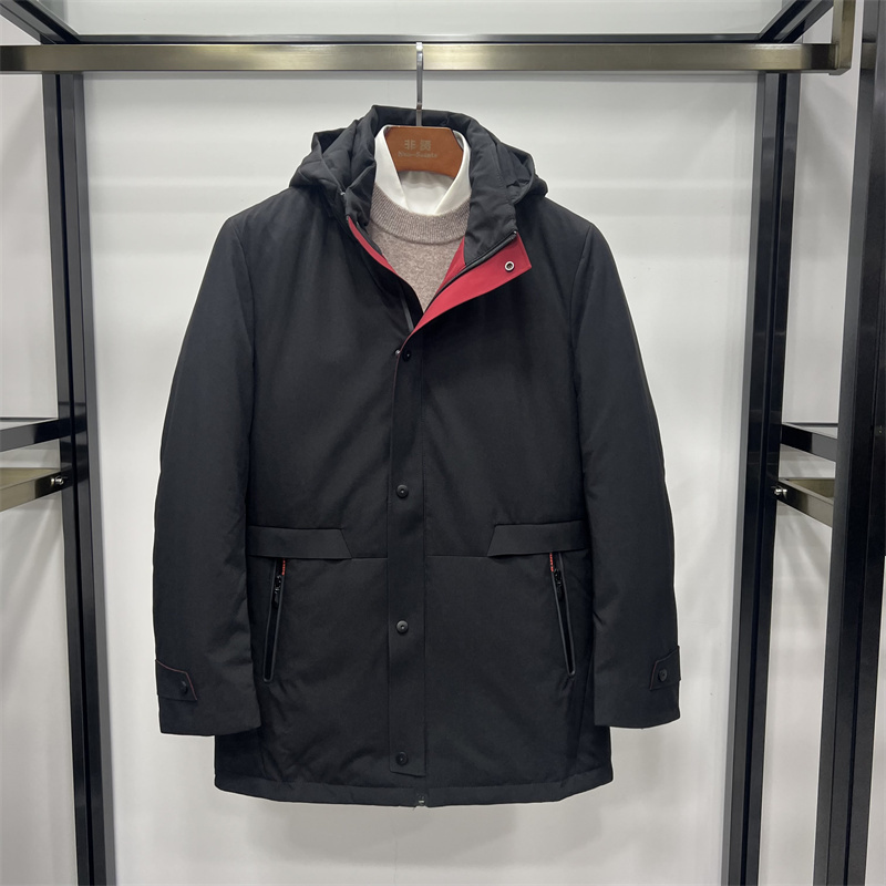 非贤商务帽款冬季常规保暖羽绒服