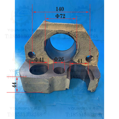 齐齐哈尔X5032A XW5032立式铣床工作台横向螺母托架 支架70030A