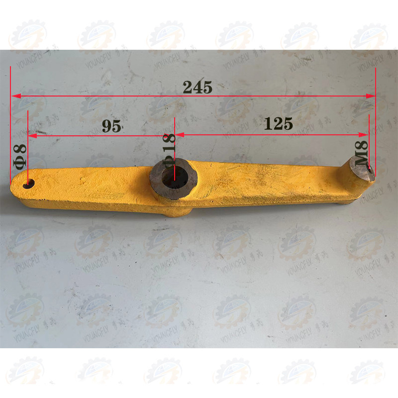 上海机床外圆磨床m1350 mq1350a/b磨床操纵箱换向杠杆 手柄杆