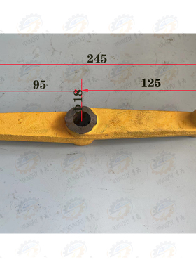 上海机床外圆磨床M1350 MQ1350A/B磨床操纵箱换向杠杆 手柄杆