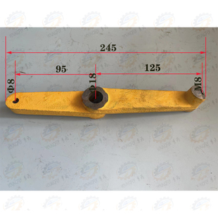 上海机床外圆磨床M1350 MQ1350A/B磨床操纵箱换向杠杆 手柄杆