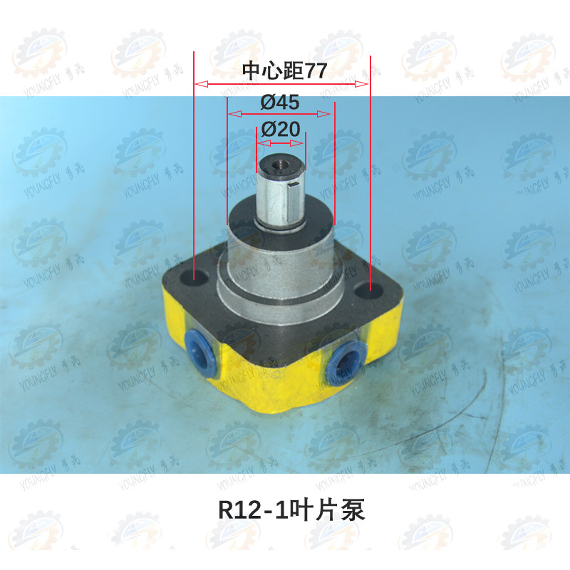 沈阳ca6140 cak6150车床主轴箱 车头箱r12-1叶片油泵及油泵皮带轮