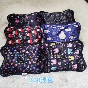 柯诺经典 电热水袋鹿皮绒充电防爆暖手宝已注水绒面女暖腰宝暖宫宝