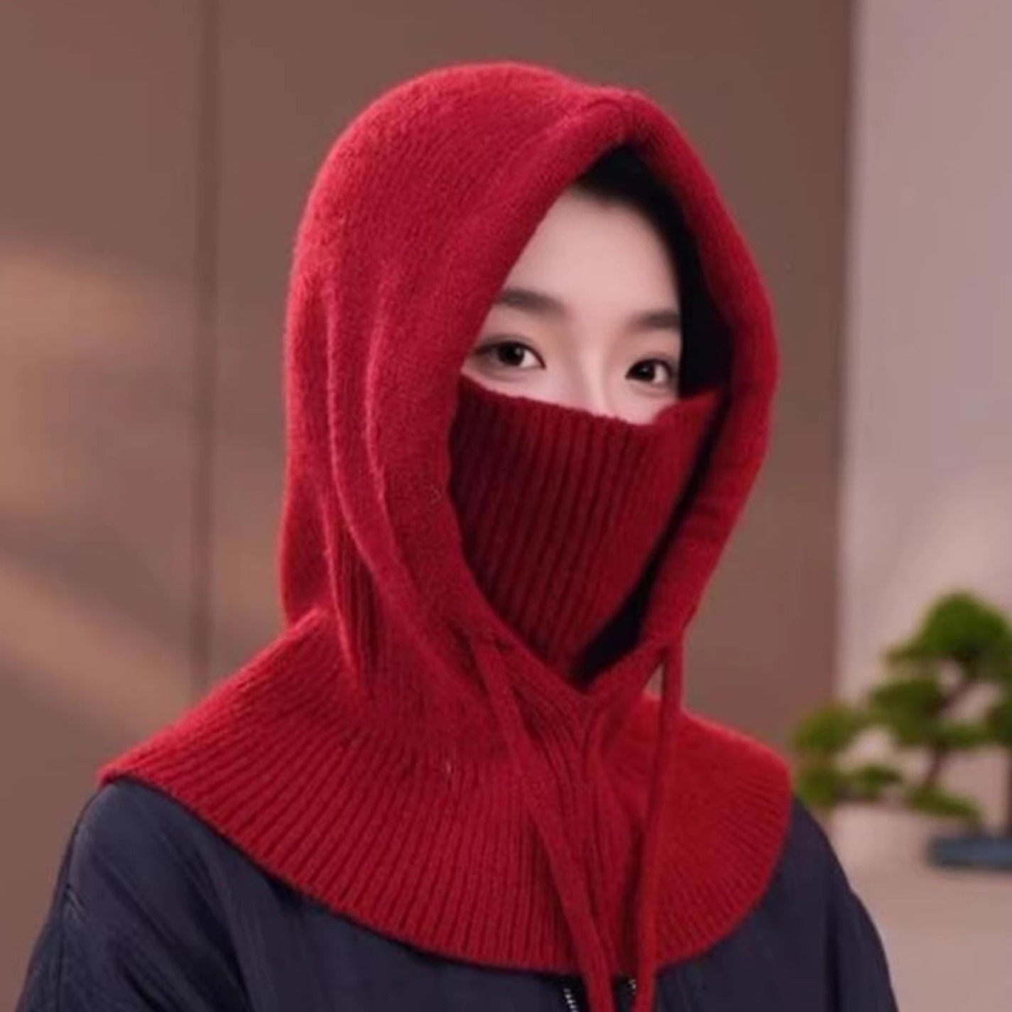 2025秋冬季新款针织帽保暖防寒帽