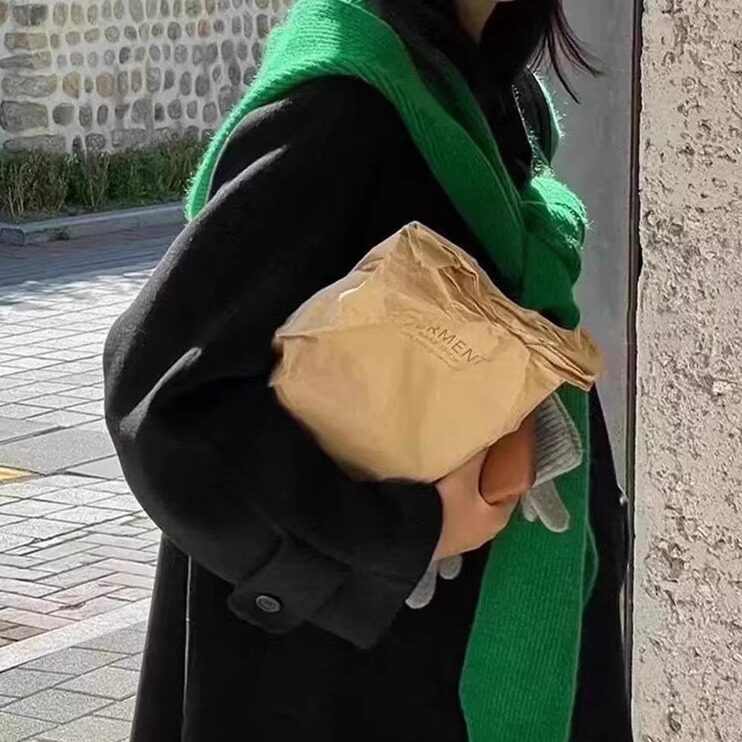 韩系连帽围脖针织帽保暖毛线帽女