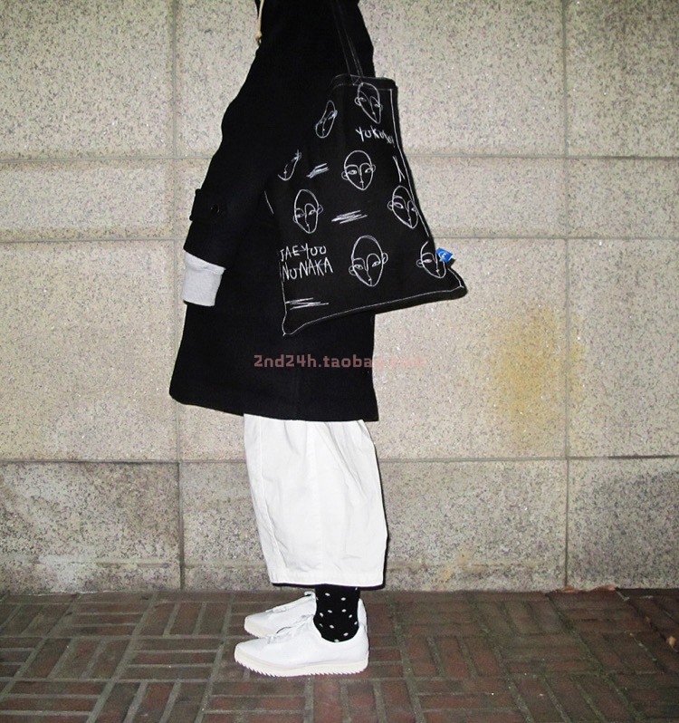 姜涩琪款帆布韩国包jaeyoononaka