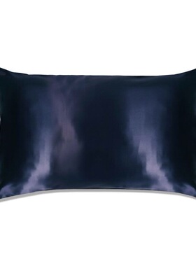 slip加长版枕套纯色桑蚕真丝king国王款50*90cm 亲肤抗皱护发美国