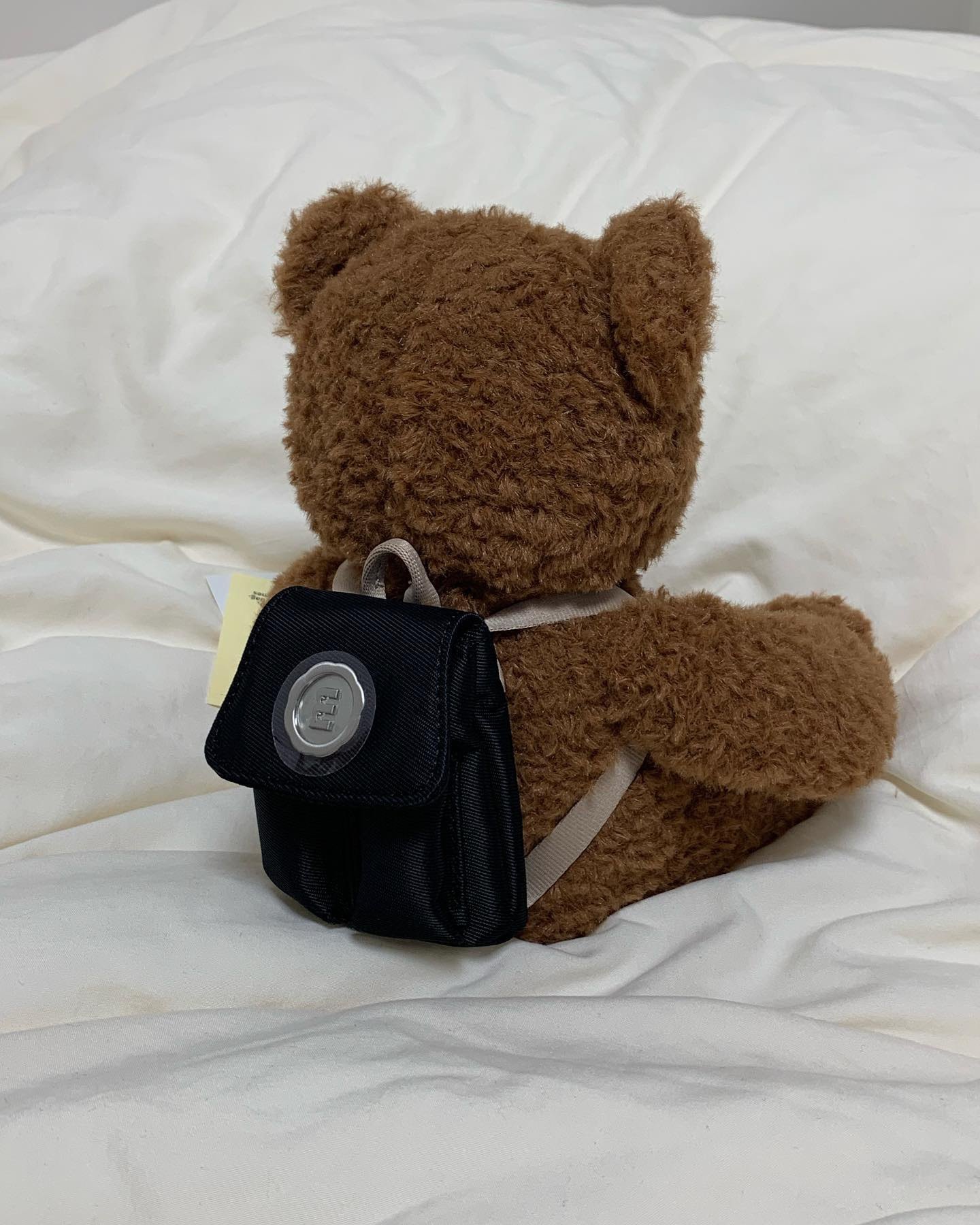 minitmute 限量版棕色小熊背包钥匙扣可单独拆下搭配设计韩国直邮