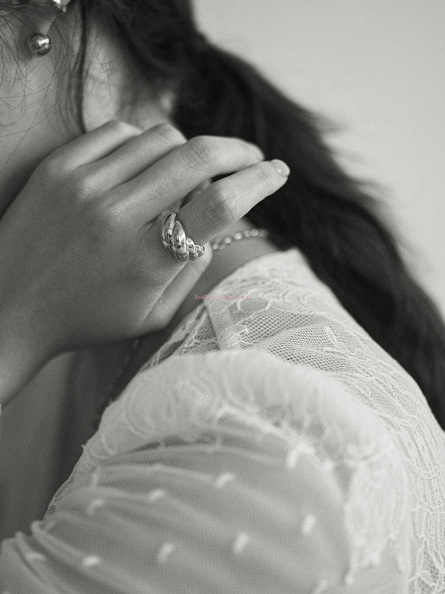 缠绕金银小众设计师品牌风戒指环