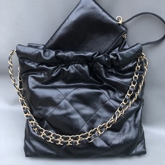新款22/25bag垃圾袋购物mini链条女包包单肩斜挎妈咪袋内胆收纳包
