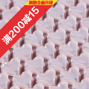 心形泡沫快递打包防震膜 加厚彩色爱心气泡膜 泡泡垫纸卷30
