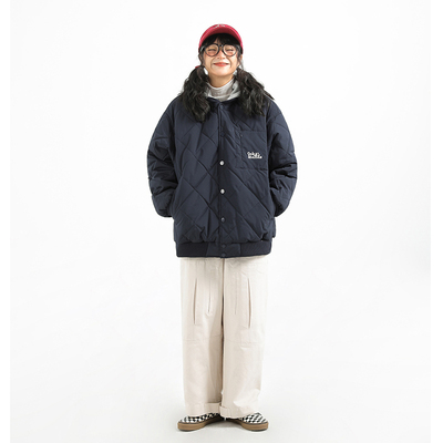 FISSXS冬季加厚保暖棉服