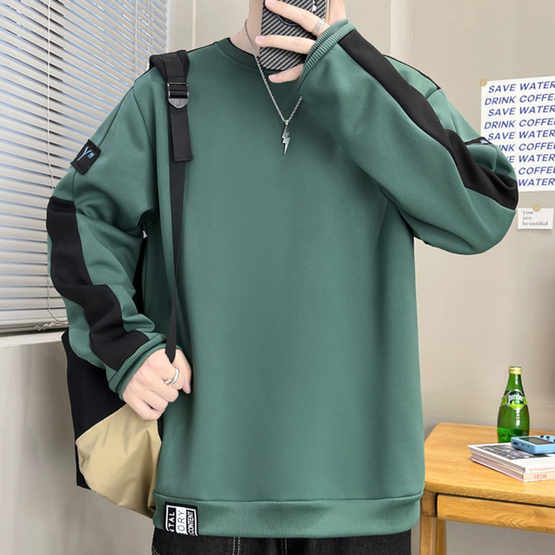 日系ins长袖卫衣男港风学生潮流上衣打底衫Y2150P26,男装卫衣,星座914
