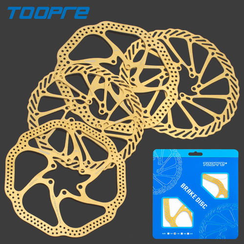 金色山地自行车碟刹碟片TOOPRE