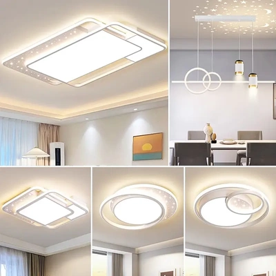 2025新款高端大气客厅主灯卧室高级感吸顶灯轻奢吊灯全屋灯具套餐