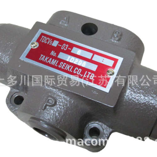 TAKAMI高美精机液压阀TDCV3系列上多川供应中 拍前议价