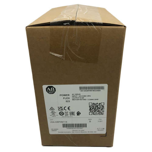 25A-D6P0N114罗克韦尔ABPowerFlex523变频器全新现货25AD6P0N114