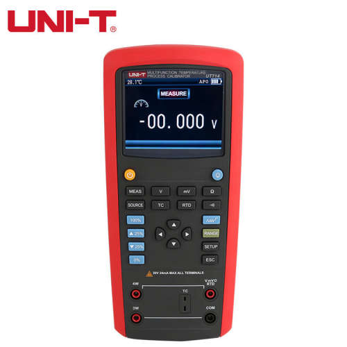 UNI-T优利德UT714 热电偶热电阻温度校准仪多功能温度信号发生器