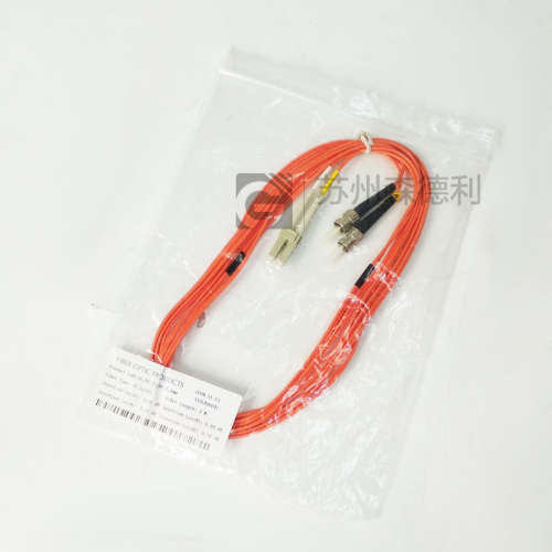 全新光纤跳线DL/PC-ST/PC 62.5/125 2.0mm 3M