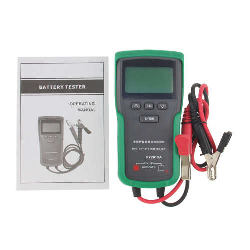 多一DY2015A蓄电池检测仪12V24V汽车电瓶启动数字容量内阻仪