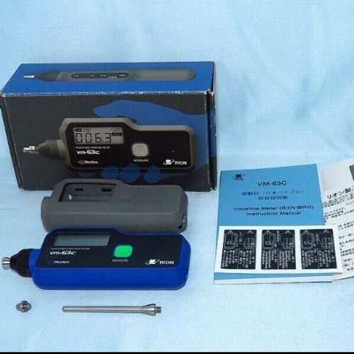 现货销售租售回收日本原装RION理音VM-63C VM-63A便携式振动计