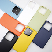 商务 14Pro手机软壳微磨砂防摔防刮纯色简约保护套TPU防指纹全包硅胶情侣壳防滑挂绳新款 蛋壳数码 适用小米14