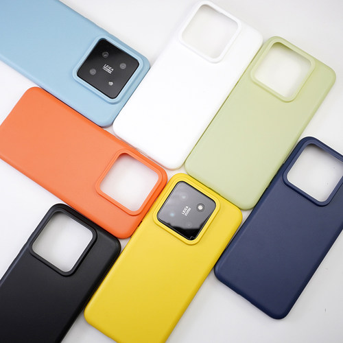 小米14tpu磨砂壳纯色防指纹防摔