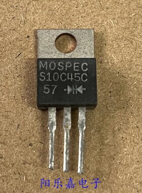 进口肖特基二极管 S10C45C 10A45V TO-220 质量保证