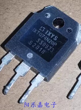 进口MOS场效应管 IXTQ74N20P 74N20 TO-3P 74A200V 逆变器用