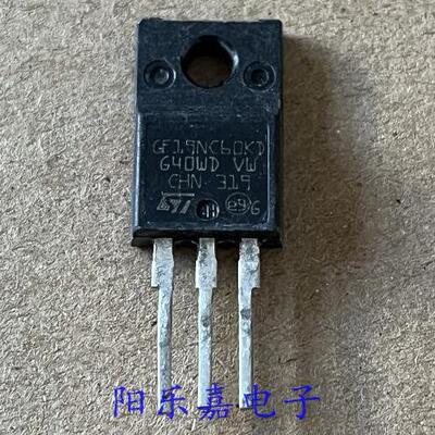 进口液晶电源IGBT管 GF19NC60KD 19N60 TO-220F 质量保证