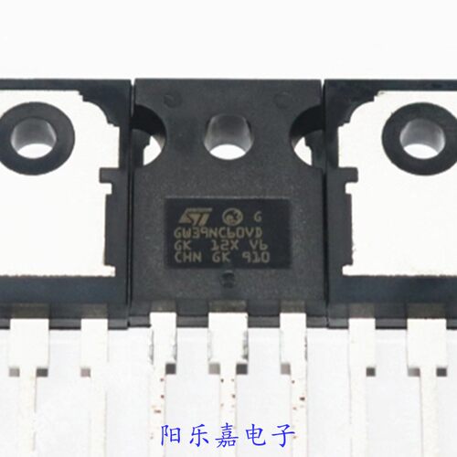 进口IGBT场效应管 GW39NC60VD STGW39NC60VD TO-247 600V40A拆机