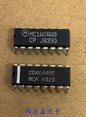 全新集成电路 MC14044BCP CD4044BE SCL4044BE DIP-16 进口原装