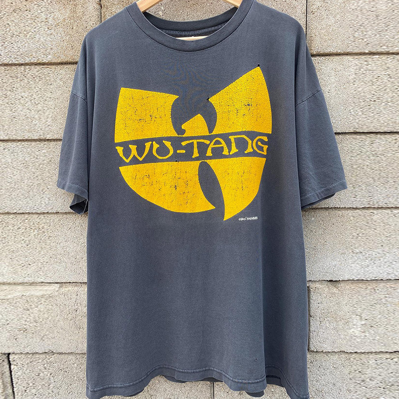 Wu-Tang clan武当派乐队美国说唱嘻哈chic摇滚短袖男女休闲T恤潮
