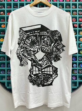 Red Hot Chili Peppers红辣椒乐队chic摇滚嘻哈风美式情侣短袖T恤