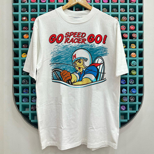 Speed Racer急速赛车手热血冒险动画机车风vibe纯棉短袖男女T恤衫