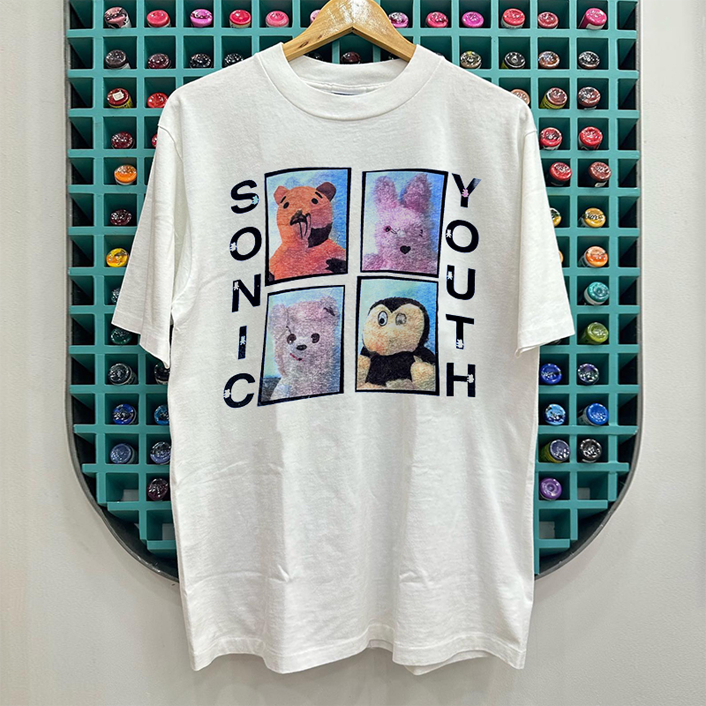 Sonic Youth另类摇滚乐队短袖T恤美式复古Cityboy波普艺术潮牌棉