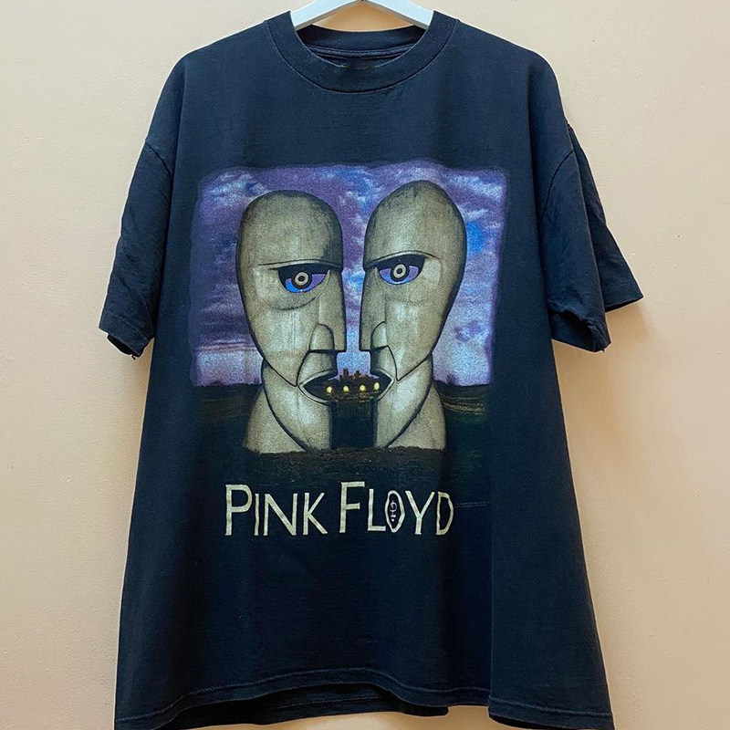 pink floyd平克弗洛伊德乐队白鬼摇滚高街oversize痞帅短袖t恤男