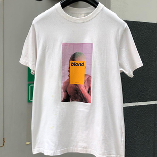 Frank Ocean弗兰克·奥申人像西海岸摇滚歌手短袖hiphop高街T恤男