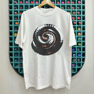 T恤Rapcore美式 Nails九寸钉乐队质感短袖 潮牌重磅棉tee Inch Nine