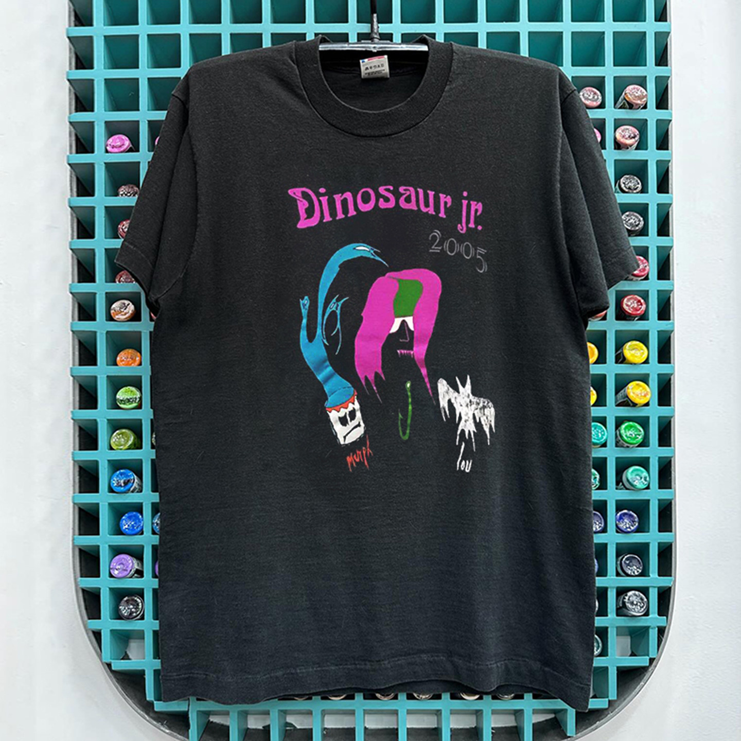 Dinosaur Jr.恐龙二世摇滚乐队短袖T恤chic美式重磅潮牌圆领棉tee