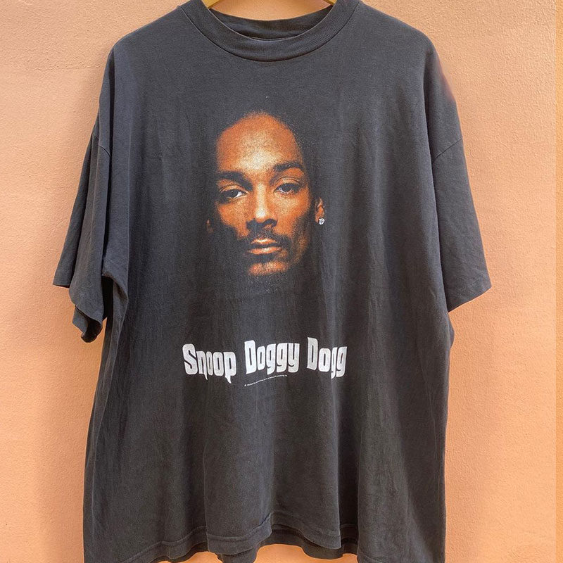 Snoop dogg狗爷美式Hip hop嘻哈复古西海岸说唱街头男女短袖T恤
