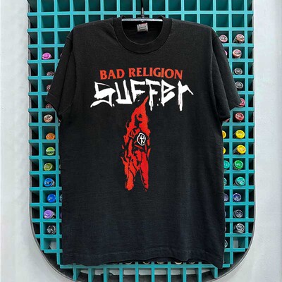 BadReligion摇滚乐队美式短袖棉