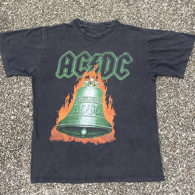 短袖美式高街男装宽松圆领T恤