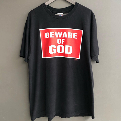 玛丽莲曼森周边美式T恤慵懒风