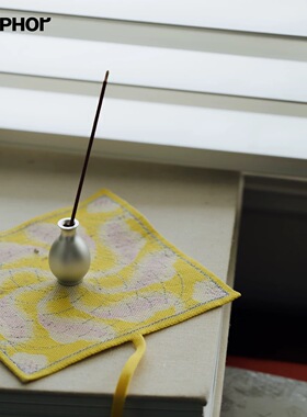 福图FORPHOR玉壶春瓶针织香插卷轴家用室内熏香器皿旅行便携礼物