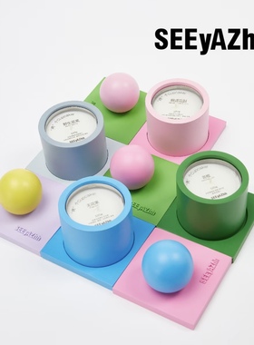 SEEyAZhh Cupcake杯子蛋糕香薰蜡烛卧室植物精油香氛小众设计送礼
