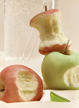 MOMAEK蓦刻咬一口苹果香薰蜡烛创意造型香氛可爱家居摆件生日礼物