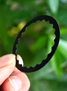 GOLDIX自行车牙盘偏移量垫片0.5/1mm gxp三钉/ms直装曲柄改装垫圈