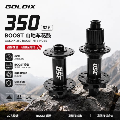 GOLDIXM350山地自行车花鼓