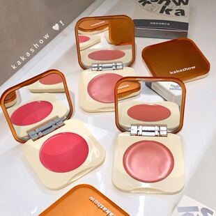 气日常平价 kakashow腮红膏哑光裸妆显色细腻自然晕染提亮膨胀色元